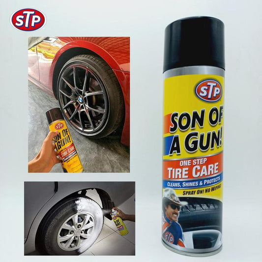 STP Son of a Gun One Step Tire Care Spray