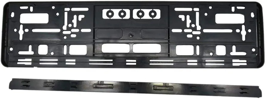 Euro License Plate Tag Holder Mount Adapter Bumper Frame Bracket New