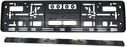 Euro License Plate Tag Holder Mount Adapter Bumper Frame Bracket New