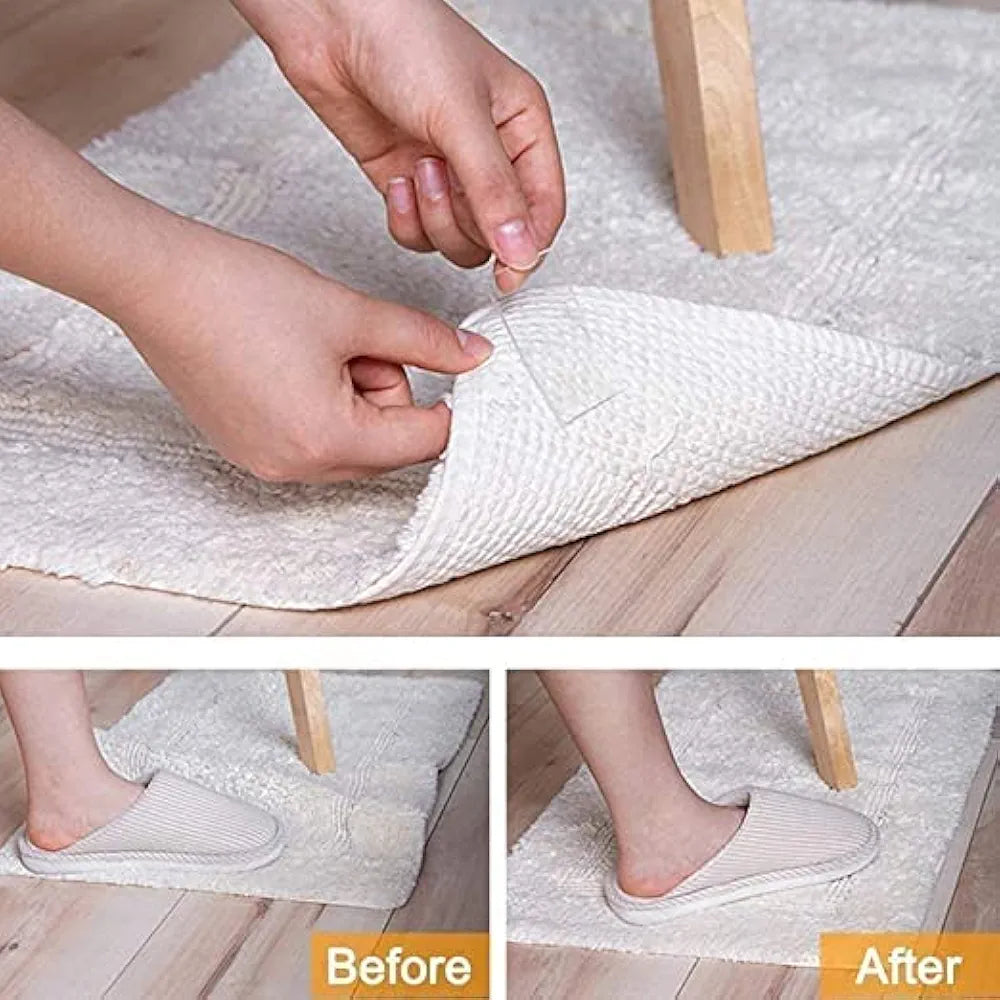 VSM Double Sided Tape Heavy Duty - Multipurpose Removable Traceless Mounting Adhesive Tape for Walls，Washable Reusable Strong Sticky Strips Grip Tape (2)