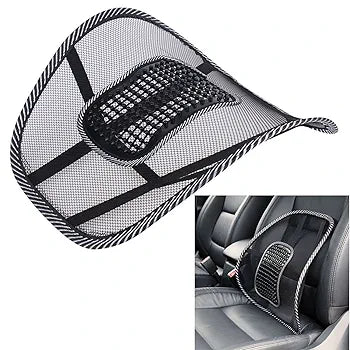 2pcs New Mesh Lumbar Back/Spine Support Seat Cushion Office Chair, Car Seat