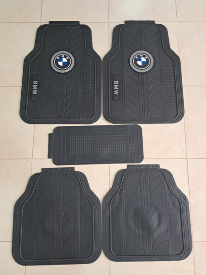 BMW Premium Line Rubber Mats – Waterproof Anti-Slip 5 Piece Set