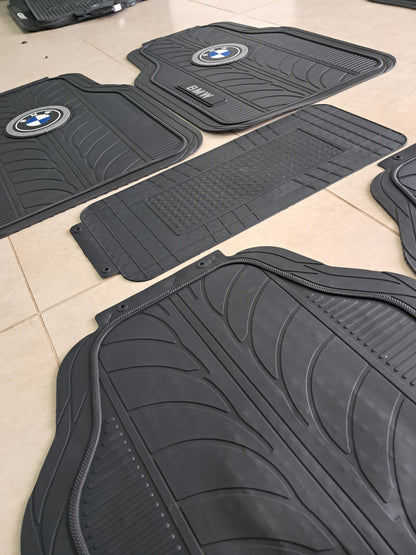 BMW Premium Line Rubber Mats – Waterproof Anti-Slip 5 Piece Set