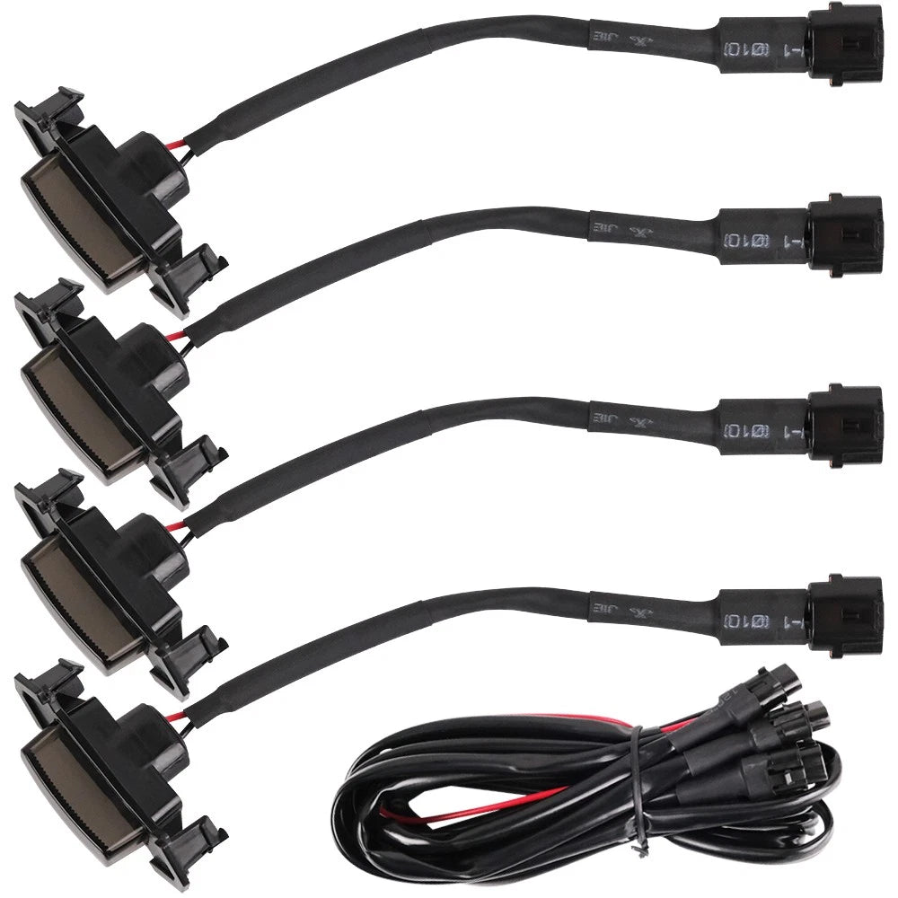 4pcs Raptor Style Amber Grille Light LED DRL For Toyota Tacoma