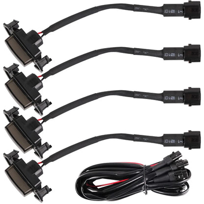 4pcs Raptor Style Amber Grille Light LED DRL For Toyota Tacoma