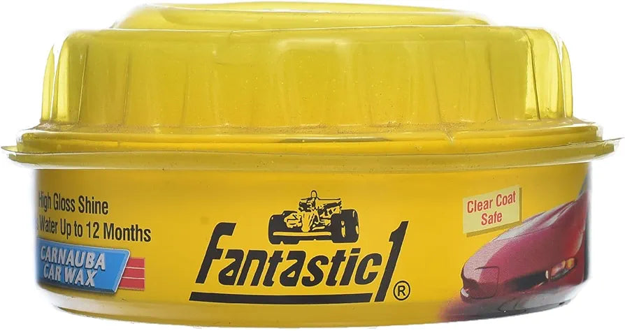 Car Polish Cream For Cleaning And Polishing The Car's Exterior Body Lasts For 12 Months With Perfect Design, Premium And Long Lasting Material - Yellow