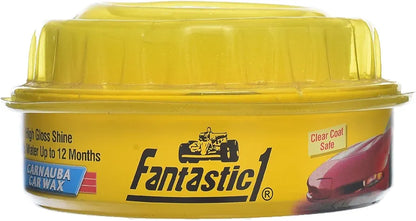 Car Polish Cream For Cleaning And Polishing The Car's Exterior Body Lasts For 12 Months With Perfect Design, Premium And Long Lasting Material - Yellow