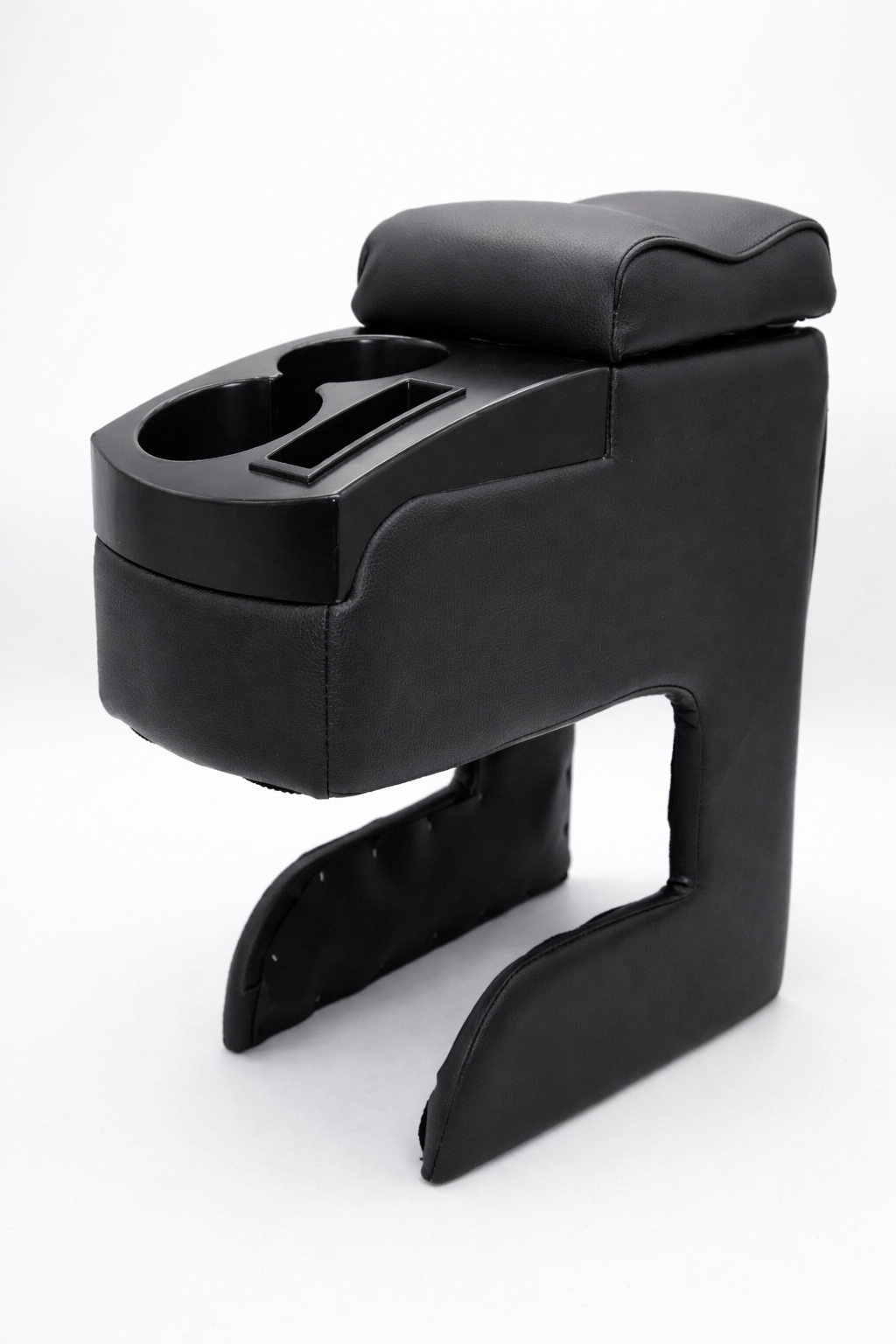 34×34×14 cm armrest with storage compartment and two cup holders, universal car center console storage box multifunctional plastic bracket armrest box for cars, vans, SUVs