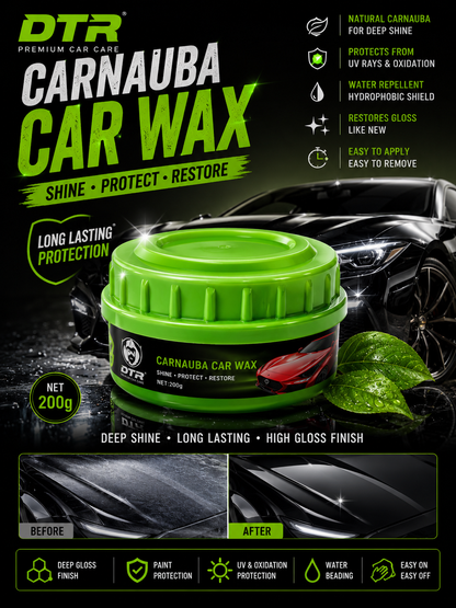 DTR Car Wax Polish – Long-Lasting Shine & Protection for Cars