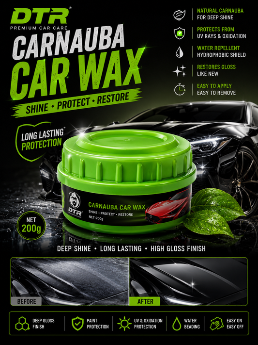 DTR Car Wax Polish – Long-Lasting Shine & Protection for Cars