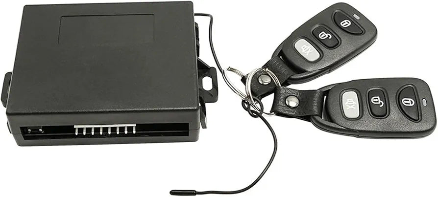 4Door Power Central Lock Kit Car Remote Control Conversion w/2 Keyless Entry