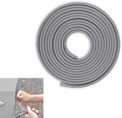 Car Grey Door Protection 5 m Rubber Edge Protection for Most Models